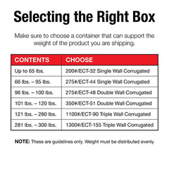 18 X 8 X 8 Corrugated Cardboard Boxes, Long 18″L X 8″W X 8″H, Pack of 25 | Shipp