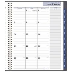 2027 At-A-Glance GC520-07 Weekly/Monthly Appointment Book, 8-1/2 x 11″