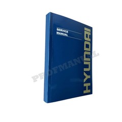 Hyundai R60CR-9A CRAWLER EXCAVATOR Hardcover Repair Service Manual