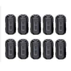 10 Pack Ferrite Beads Clip-on Ring Core RFI EMI Noise Filter Clamp Choke Coil US