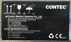 CONTEC CMS50NA Fingertip Pulse Blood Oxygen Saturation Monitor Blue Oximeter
