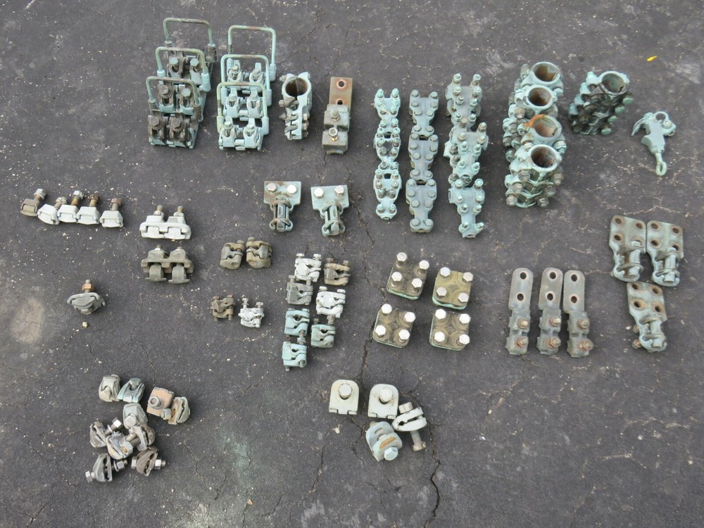 Power & Utilities Line Hardware Couplers, Connectors, Clamps, Split Bolt, Bus +