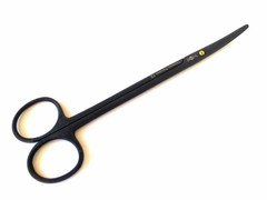 Metzenbaum Scissors 5.5″ Curved Full Black German Stainless Steel CE