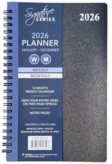 2026 Weekly/Monthly Planner, organizer, Appointment book, 5″ x 8″ Select color