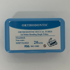 20Sets Dental Orthodontic Buccal Tubes 1st 2nd Molar Tube Roth MBT 022 Non-Con