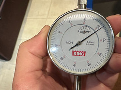 King Precision Dial Indicator MDI-5 – Range 0-5mm, .01mm Resolution