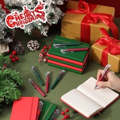 25 Sets Small Notebook with Pen Bulk 5.6” x 3.7” Mini Notebooks and Pens Le…