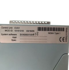 Eaton Cutler-Hammer CVA1 VFD Control Unit, Options: A9, A2, B5 for SVX9000