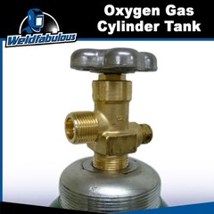 125 cu/ft Oxygen Welding Gas Cylinder Tank CGA 540 – FULL
