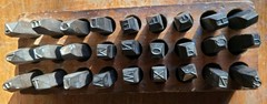 1/4″ & 3/8″ 71pc. Letter & Number Stamp Punch Sets Alloy Steel Metal