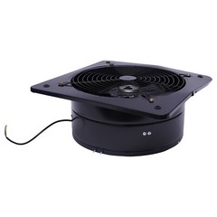 12″ 16″ Axial Exhaust Fan Ventilation Extractor Fan Wall-Mounted Square Blower