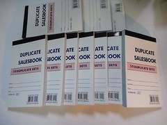 144X-Sales Book Order Receipt Invoice Carbon less 50 sets 3.5″x5.5″ US Seller