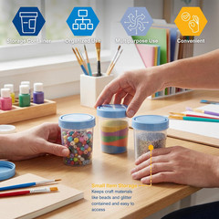MED PRIDE Disposable Specimen Cups 10-Pack| High-Grade Silicone, Sterile