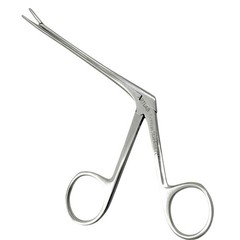 2 Pieces – Alligator Forceps With Serrated Tips Micro 3.5″ + 5.5″ ENT