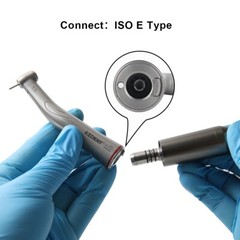 AZDENT Dental 1:5 Increasing Electric LED Contra Angle Handpiece Fit Micro Motor