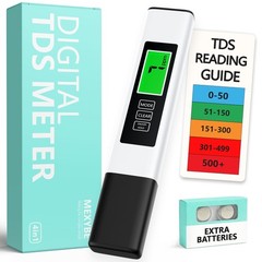 4 in 1 Tds Meter Digital Water Tester, Accurate & Reliable TDS EC & Temp (°C,°F)