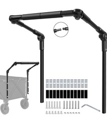 3rd Gen Wagon Push Handle – Adjustable for Round Metal Frames Fits Sekey Wagons