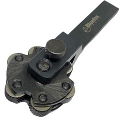 6 Knurls Lathe Knurling Tool Holder Rotating Head Multi Knurl Coarse 5″