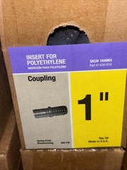 Poly Inserts | Coupling | 1” | Qty. 50 | One Box