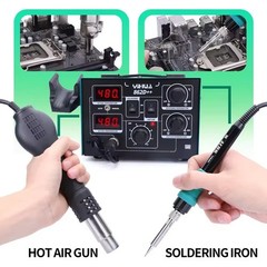 YIHUA 862D++ Soldering Station 750W Hot Air Rework Station Desoldering Rework