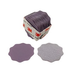 ☀️(500 pcs) 3M Trizact Finesse-It Hookit 464LA Sanding Discs 1-7/16″, A7 Micron