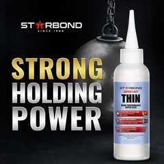 Starbond 4 oz. Super Fast Thin – Super Glue (Premium Cyanoacrylate CA Glue)