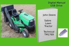 John Deere Sabre Lawn Tractor Technical Manual See Description For Models