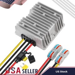 20A 240W DC 18V 20V 24V 36V 48V to 12V Step Down Voltage Converter with Fuse