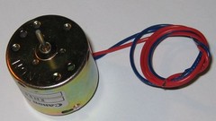 Canon EN35 DC Motor – 6 V – 6000 RPM – Smooth and Quiet Motor with Power Leads