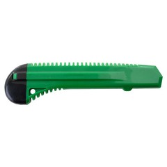 25 Safety Box Cutter Utility Knife Tool Retractable Snap off Razor Blade GREEN