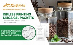 【0.5Gram 400 Packages】Ink-Free Silica Gel Desiccant