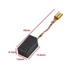 Motor Carbon Brushes Kits Power Tool Repair 20 Pcs/Set For Angle Grinder