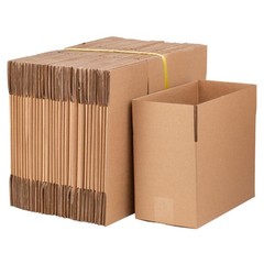 100 8x6x4 Cardboard Paper Boxes Mailing Packing Shipping Box Storage Box for UPS