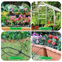 230FT Quick-Connect Drip Irrigation 33FT Main tube+Father’s Day Gift for Dad