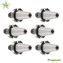 6Chucks CAT40-ER16 Collet Chuck 70mm Length Tool Holder Set Accuracy to 0.00015″