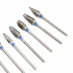 USA Dental Tungsten Steel Carbide Burs 2.35mm Burrs Drill Polishing Cutter 10Pcs