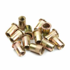 100/50pcs Carbon Steel Nutserts Rivet Nut Rivnut Nutsert M3 M4 M5 M6 M8 M10 M12