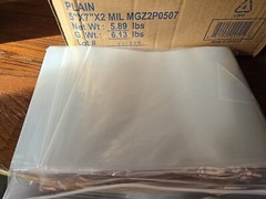 5×7 Zippit Reloc Bags Clear 2mil 100 Reclosable Poly Zip Seal Lock Bags 5″ x 7″