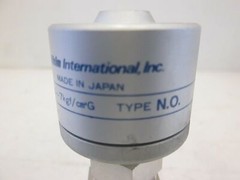 Fujikin O.P. 3.5-7kgf/cm2G Pneumatic Valve, N.O Butt Weld, Used