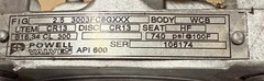 POWELL 2.5″ Class 300 CR13 HF 316 STAINLESS STEEL BALL VALVE WC8 2-½”