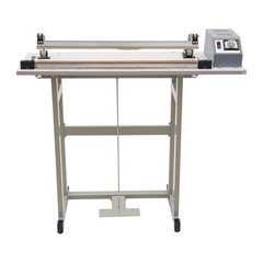 22.83″ Foot Pedal Impulse Sealer Heat Sealing Machine Plastic Bag sealer AC110V