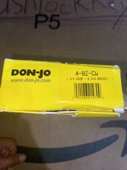 Brand New-Don-Jo Classic Wrap Around In Brass Color 4-BZ-CW