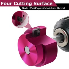 JYINCPED PVC Fitting Saver 1 1/2 & 2 Inch Head,PVC Pipe 1.5+2 Inch, Red