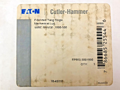 Eaton EPBSL5001000 Alum. Mechanical Lug Kit 500-1000MCM – For Safety Socket Line