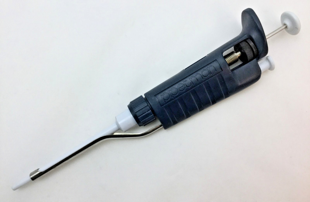 Gilson Pipetman Classic P100 Pipette | 10-100µL | Cleaned, Calibrated, Refurb