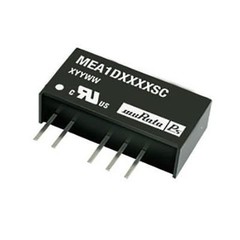 2Pcs MEA1D1205SC Isolated DC/DC Converters 12Vin +/-5Vout +/-100mA 1W