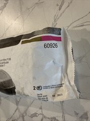 3M 60926 P100 Multi Gas Vapor Cartridge Filter, 2-Pack Exp 3/29