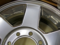 2010-2013 Dodge Ram 2500 3500 2383 Wheel 17 x 8 6 Spoke Rim Polished 1QR35TRMAA