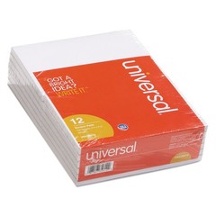 Universal 35614 Scratch Pads, Unruled, 4 x 6, White, 100 Sheet 12 White