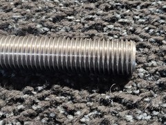 (QTY 4) Hex Bolt Stainless Steel Cap Screw Fully Threaded 12″ Long